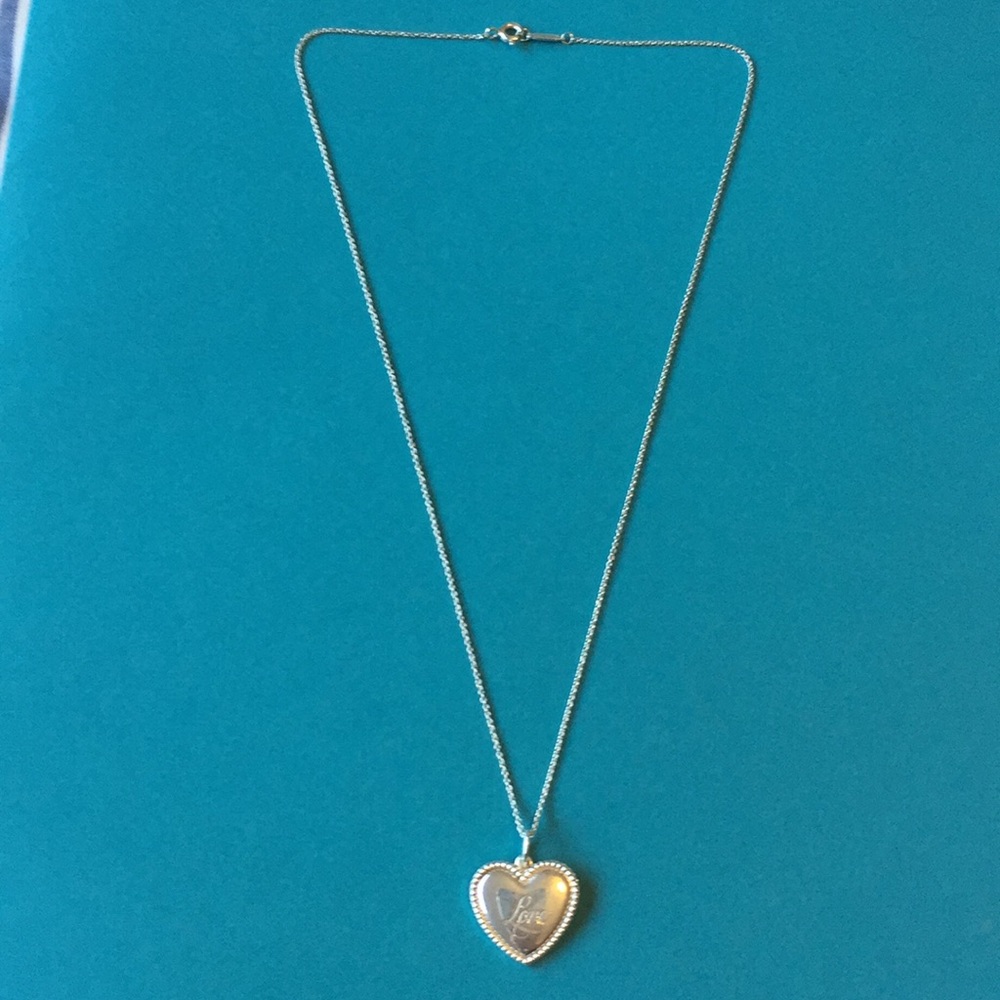 Tiffany “Love” Heart Pendant